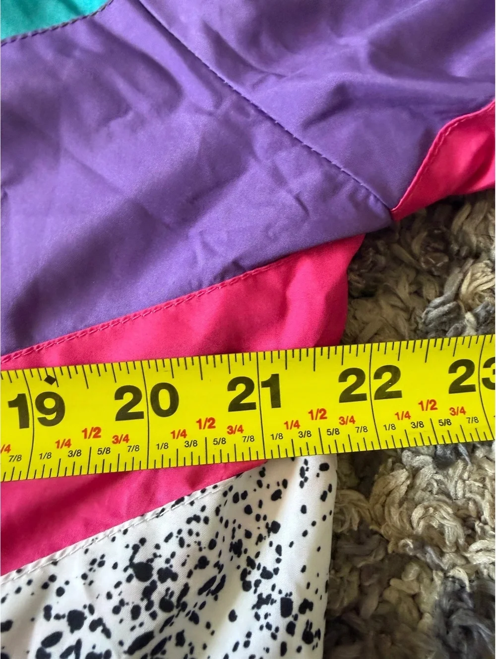Tipsy Elves Retro Colorblock Windbreaker Jacket Small 80s 90s Hooded Teal Pink